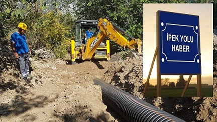 Antalya Büyükşehir’den Ürünlü’de yağmur suyu çalışması